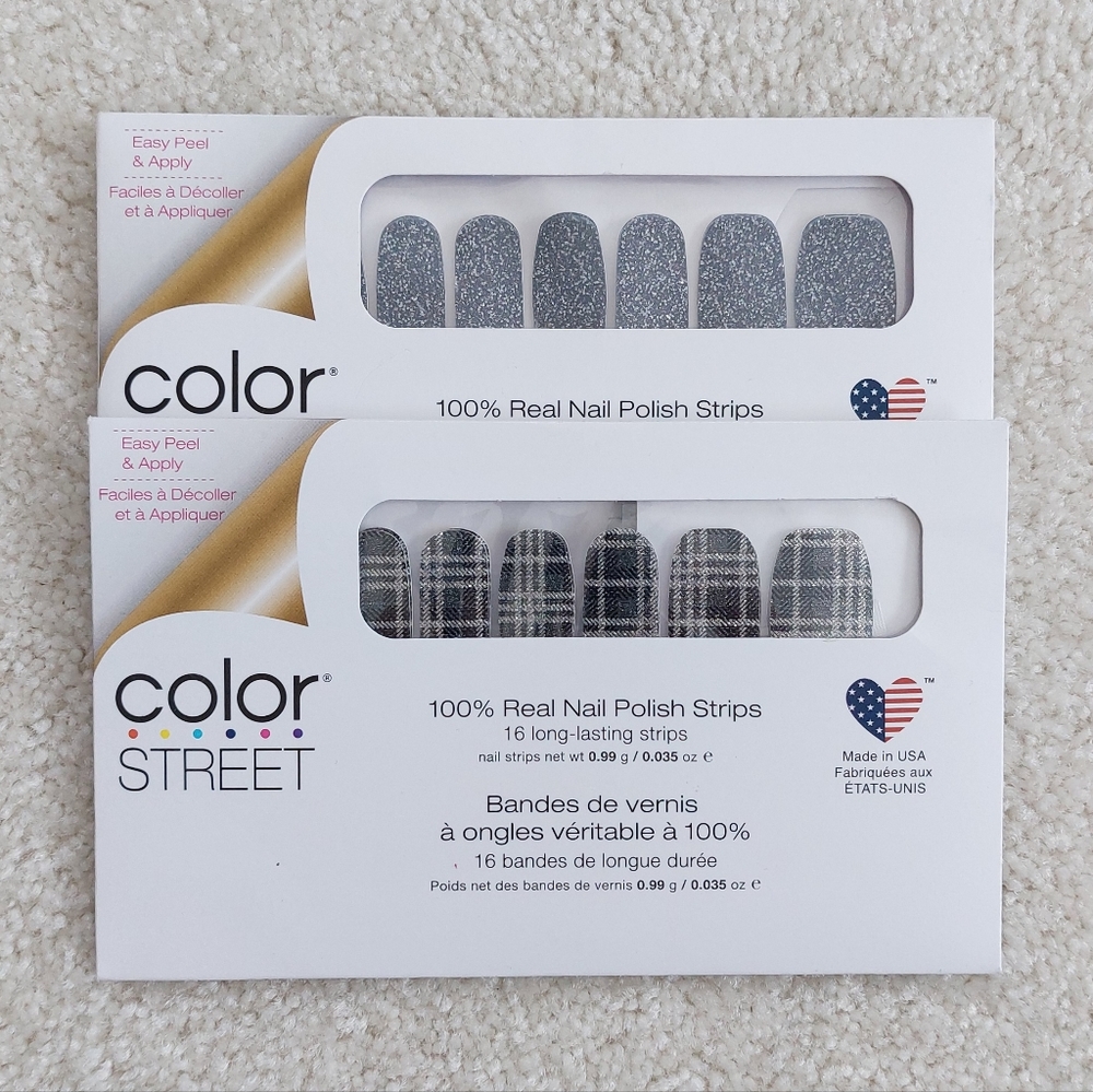 Color Street Nail Polish Strips • Set of 2 • Home Manicure 💅
